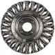 Klingspor Körkefe fonott egysoros 115 x 14 x 22.23mm 0.5 acél