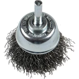 Klingspor Csapos fazékkefe hullámos 50 x 6mm 0.3 acél