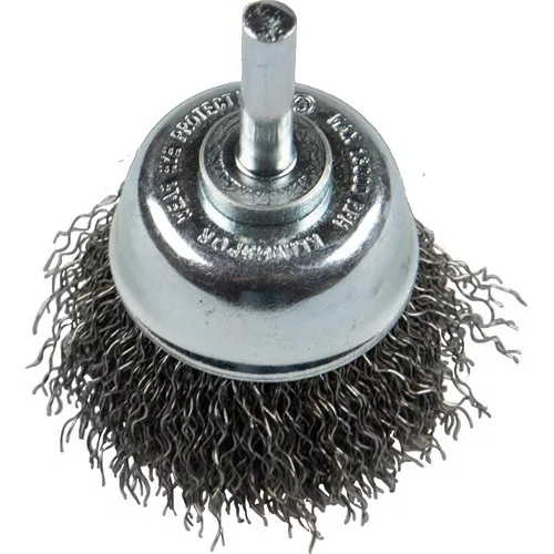 Klingspor Csapos fazékkefe hullámos 50 x 6mm 0.3 acél