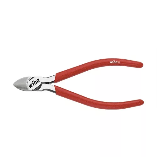 Wiha Classic műszerész oldalcsípő fogó Nyitórugóval, fazetta nélkül 125mm, 5" (36189)