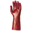 Mártott PVC kesztyű piros 36cm hosszú 9