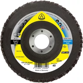   Klingspor Lamellás csiszolótányér, 115 x 22.23mm szemcse P40 kúpos SMT 104 Extra