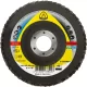 Klingspor Lamellás csiszolótányér, 125 x 22.23 mm szemcse P80 kúpos