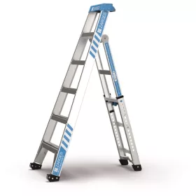 Zarges Multimaster 5 sokcélú létra 2x5 1.83m/2.88m