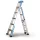 Zarges Multimaster 5 sokcélú létra 2x5 1.83m/2.88m