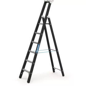 Zarges Nagy teherbírású állólétra 2.43m 1x6 Megastep S