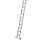 Zarges Saferstep L támasztólétra 1x16 4.74m eloxált (Z600)