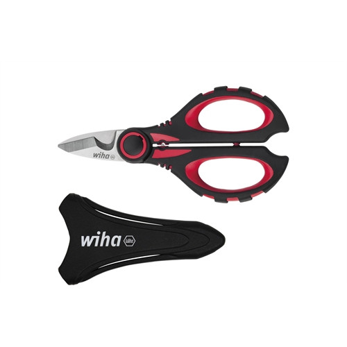 Wiha Kábelvágó olló krimpelő funkcióval bliszteres csomagolásban 160 mm (41923)