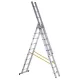 Zarges Skymaster háromrészes D-fokos többcélú létra 3x14 (Z200)