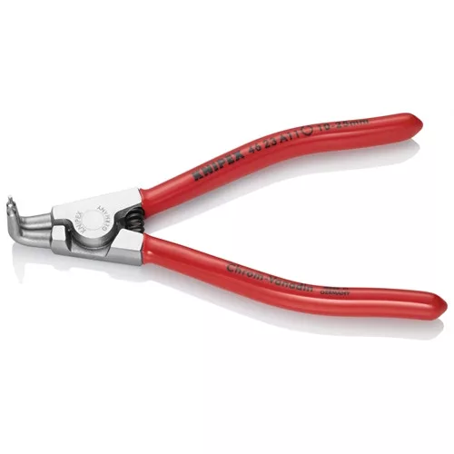 Knipex Seeger-gyűrű fogó külső A11 krómozott, mártott nyél 125 mm 10-25 mm