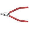 Knipex Seeger-gyűrű fogó külső A11 krómozott, mártott nyél 125 mm 10-25 mm