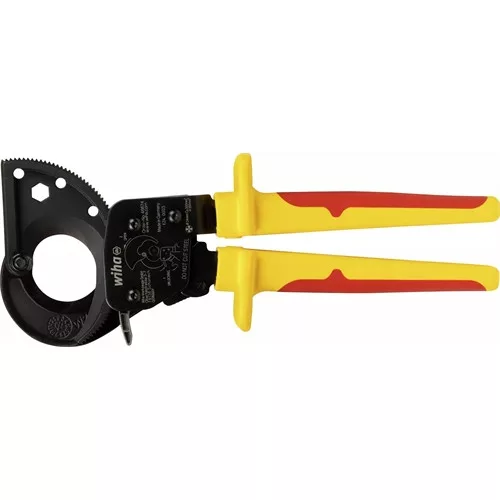 Wiha Kábelvágó electric  VDE 300 mm2-ig racsnis elvvel 275mm, 10" (46674) VDE
