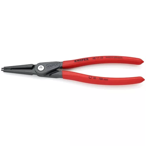 Knipex Precíziós Seeger-gyűrű fogó belső szürkére foszfátozott 225 mm 40-100 mm