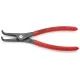 Knipex Seeger-gyűrű fogó külső hajlított A31 rugós 210 mm 40-100 mm