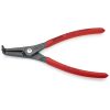 Knipex Seeger-gyűrű fogó külső hajlított A31 rugós 210 mm 40-100 mm