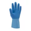 Mártott kék gumikesztyű érdes 30cm/1 3mm vegyszerálló 10
