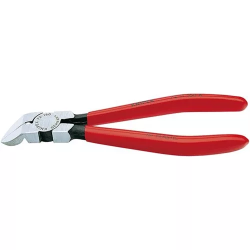 Knipex oldalcsípő fogó, műanyaghoz, hajlított, 160mm (Format katalógus)