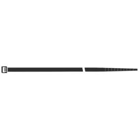 SapiSelco kábelkötegelő nylon fekete 200x3.5mm 100 darab