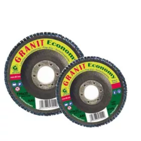   Gránit lamellás csiszolótányér 115x22.23 Z60  kúpos  (Economy) cirkon szemcse