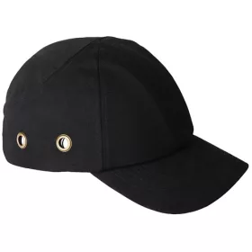 Fejvédős baseball sapka fekete