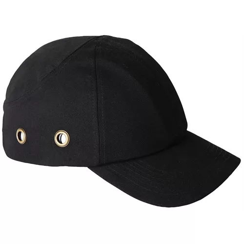 Fejvédős baseball sapka fekete