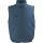 CHOUKA kék steppelt mellény 3 zseb 160g/m2 S (40/42)