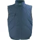 CHOUKA kék steppelt mellény 3 zseb 160g/m2 S (40/42)