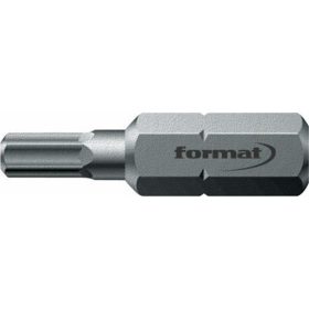 Format bit 1/4" DIN 3126 C 6.3 SW 8 x25mm
