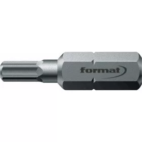 Format bit 1/4" DIN 3126 C 6.3 SW 8 x25mm