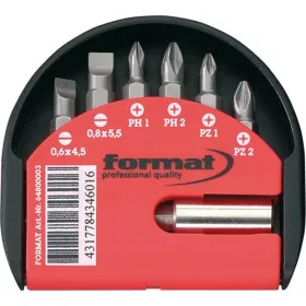 Format bitkészlet 1/4" 7db-os