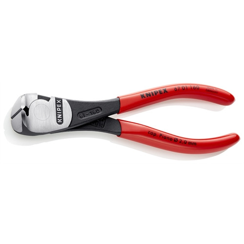 Knipex erőkímélő homlokcsípő fogó 160mm (bliszter)