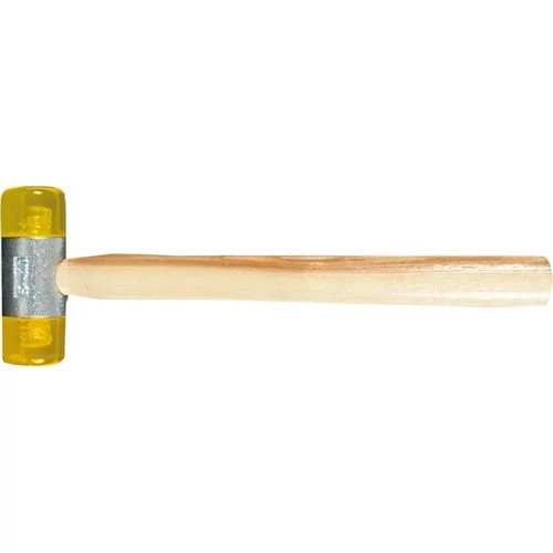 Fortis Műanyag kalapács sárga 22mm Gr.1