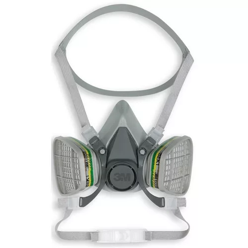 3M 6100 cserélhető betétes félálarc kis méret 8db/krt