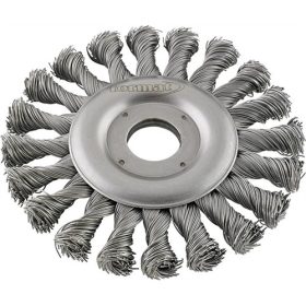 Format körkefe fonott rozsdamentes drót 0.5mm 125mm