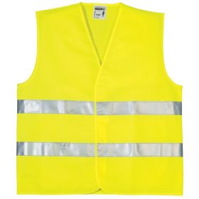   FLUO jólláthatósági mellény 2 keresztcsík sárga XL (52/54)