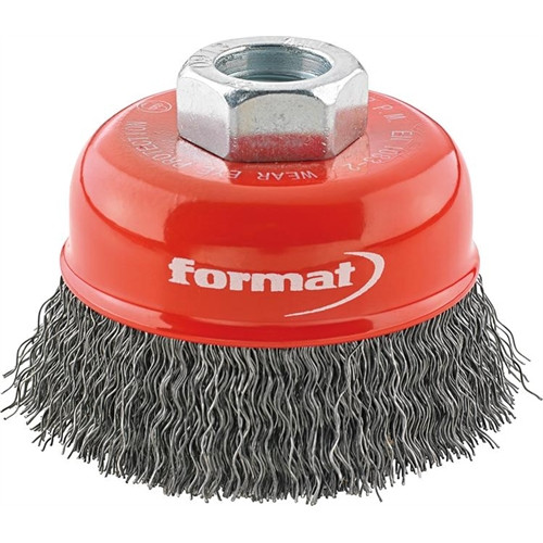 Format fazékkefe acél 80mm
