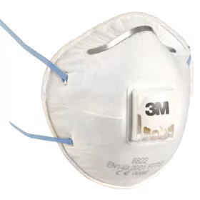 3M 8822 FFP2S részecskeszűrő szelepes pormaszk 240db/krt