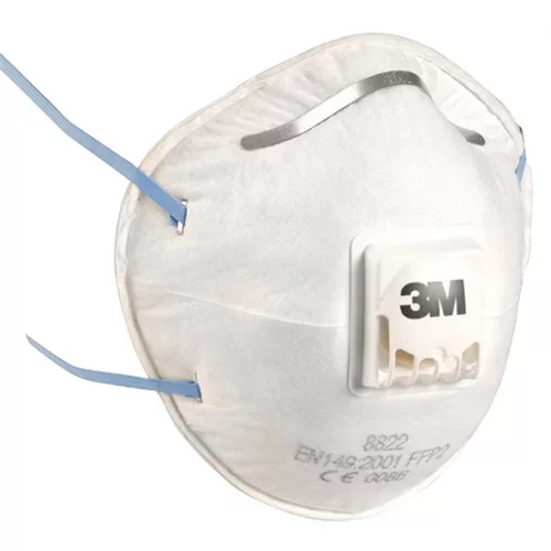 3M 8822 FFP2S részecskeszűrő szelepes pormaszk 240db/krt