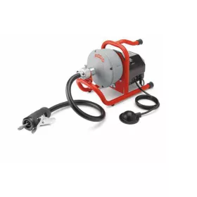   Ridgid K-40 csőtisztítógép + vezetőtömlő tartókeret 5/16" (10.7m) spirál dob