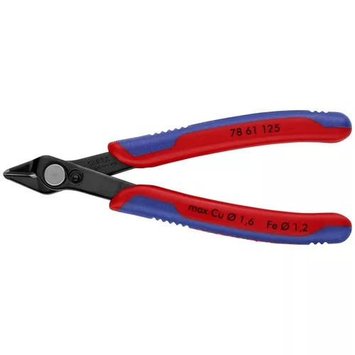 Knipex  Elektronikai oldalcsípőfogó Super Knips® barnított 125mm