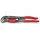 Knipex csőfogó S pofával 45° 1" gyorsállítás, szürke porfestés, mártott nyél