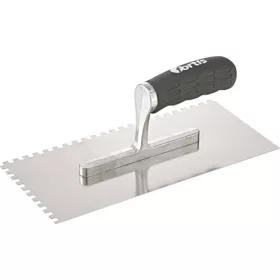  Fortis Simítókanál fogazott rozsdamentes 6x 6mm puha markolat