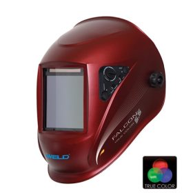   IWELD Falcon 5.6 automata hegesztő fejpajzs (burgundi-metál)