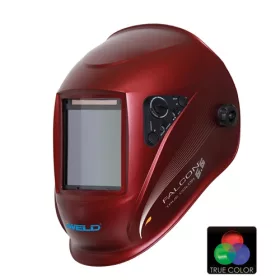   IWELD Falcon 5.6 automata hegesztő fejpajzs (burgundi-metál)