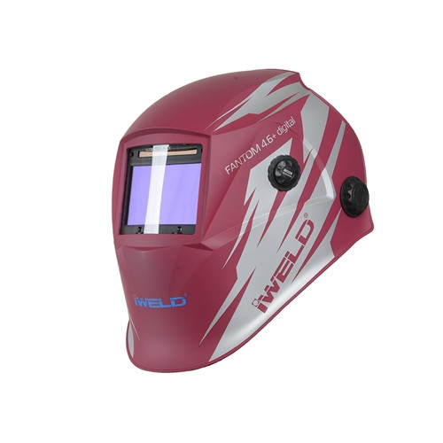 IWELD FANTOM 4.6 automata hegesztő fejpajzs (burgundi-metál)