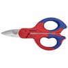 Knipex Villanyszerelő olló 155 mm