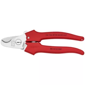 Knipex Kábelolló fröccsöntött műanyag markolat 165mm