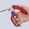 Knipex hajlított kábelolló többkomponensű markolattal 160mm (bliszter)