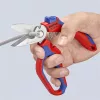 Knipex hajlított kábelolló többkomponensű markolattal 160 mm (bliszter)