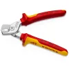 Knipex VDE kábelolló többkomponensű markolattal 160mm 15/50 mm2